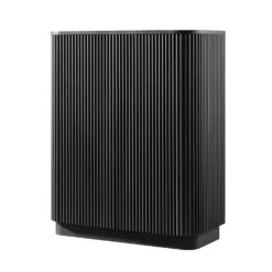 Maru Tall Cabinet, Black -Daals BSD 172 BLACK WB2
