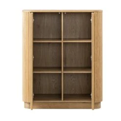Maru Tall Cabinet, Oak -Daals BSD 172 OAK WB5