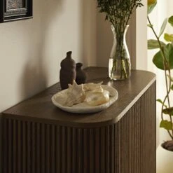 Maru Tall Cabinet, Silver Oak -Daals BSD 172 SILK scene4