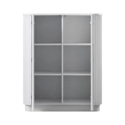 Maru Tall Cabinet, Washed White -Daals BSD 172 WHITE WB3