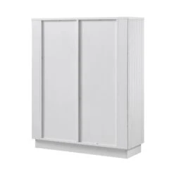 Maru Tall Cabinet, Washed White -Daals BSD 172 WHITE WB6