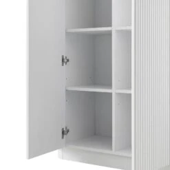 Maru Tall Cabinet, Washed White -Daals BSD 172 WHITE detail2