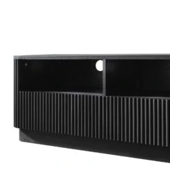 Maru 120cm TV Unit With Drawers, Black -Daals BSD 173 BLACK detail1