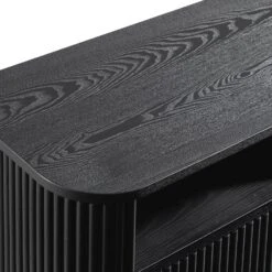 Maru 120cm TV Unit With Drawers, Black -Daals BSD 173 BLACK detail3