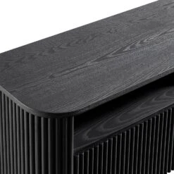 Maru 162cm TV Unit With Drawers, Black -Daals BSD 174 BLACK detail3