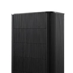 Maru Chest Of 5 Drawers, Black -Daals BSD 177 BLACK detail1