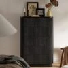 Maru Chest Of 5 Drawers, Black