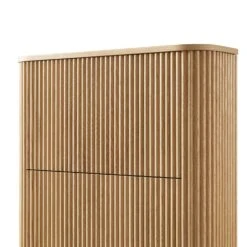 Maru 3-Door Shoe Storage Cabinet, Oak -Daals BSD 178 OAK detail2