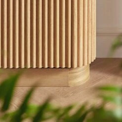 Maru 3-Door Shoe Storage Cabinet, Oak -Daals BSD 178 OAK scene6