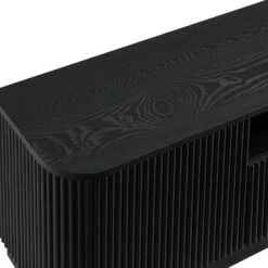 Maru 200cm Wide TV Unit With Drawers, Black -Daals BSD 180 BLACK detail3