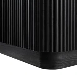 Maru 200cm Wide TV Unit With Drawers, Black -Daals BSD 180 BLACK detail4