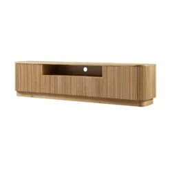 Maru 200cm Wide TV Unit With Drawers, Oak -Daals BSD 180 OAK WB2