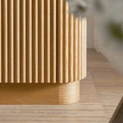 Maru 200cm Wide TV Unit With Drawers, Oak -Daals BSD 180 OAK scene7