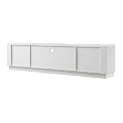 Maru 200cm Wide TV Unit With Drawers, Washed White -Daals BSD 180 WHITE WB6