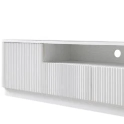 Maru 200cm Wide TV Unit With Drawers, Washed White -Daals BSD 180 WHITE detail1