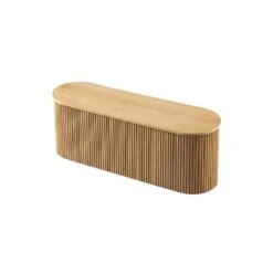 Maru Storage Ottoman Bench, Oak -Daals BSD 181 OAK WB3