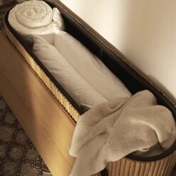 Maru Storage Ottoman Bench, Oak -Daals BSD 181 OAK scene6