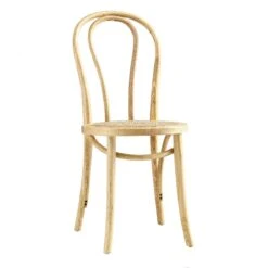 Camille Elm Wood And Rattan Bentwood Dining Chair, Natural 15 Camille Elm Wood And Rattan Bentwood Dining Chair, Natural -Daals DCH 002 NAT WB3
