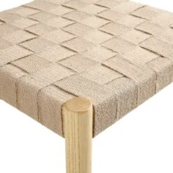 Ditton Set Of 2 Elm Wood And Jute Dining Chairs, Natural 21 Ditton Set Of 2 Elm Wood And Jute Dining Chairs, Natural -Daals DCH 086 NAT 2P detail3