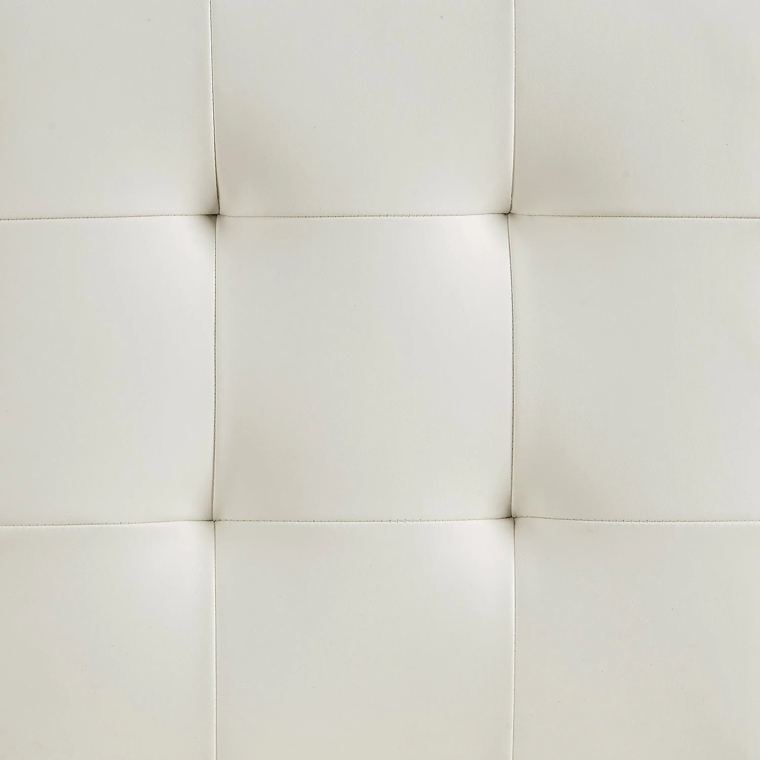 Keyston Set Of 2 Cream White PU Leather Upholstered Dining Chairs With Chrome Legs 9 Keyston Set Of 2 Cream White PU Leather Upholstered Dining Chairs With Chrome Legs - Image 9