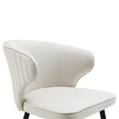 Langham Set Of 2 Champagne Velvet Upholstered Carver Dining Chairs 20 Langham Set Of 2 Champagne Velvet Upholstered Carver Dining Chairs -Daals DCH 2143 CHAMP VEL 2P detail1