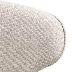 Langham Set Of 2 Oatmeal Woven Fabric Carver Dining Chairs With Fluted Back 25 Langham Set Of 2 Oatmeal Woven Fabric Carver Dining Chairs With Fluted Back -Daals DCH 2143 TAUPE WOV 2P detail3