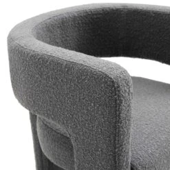 Greenwich Charcoal Boucle Dining Chair -Daals DCH 2159 CHARCOAL BOUCLE detail2