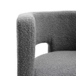 Greenwich Charcoal Boucle Dining Chair -Daals DCH 2159 CHARCOAL BOUCLE detail3