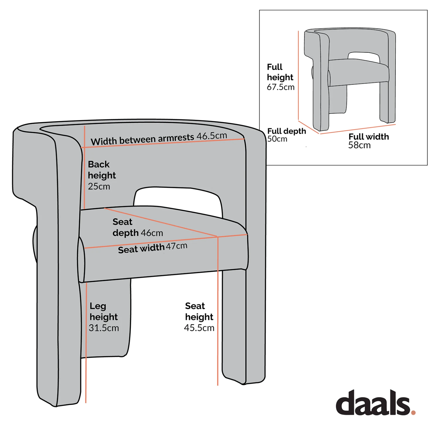 Greenwich Cinnamon Velvet Dining Chair 8 Greenwich Cinnamon Velvet Dining Chair - Image 8