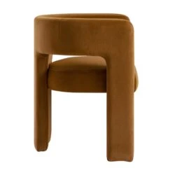 Greenwich Cinnamon Velvet Dining Chair 24 Greenwich Cinnamon Velvet Dining Chair -Daals DCH 2159 CMON VEL WB4
