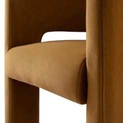 Greenwich Cinnamon Velvet Dining Chair 28 Greenwich Cinnamon Velvet Dining Chair -Daals DCH 2159 CMON VEL detail2