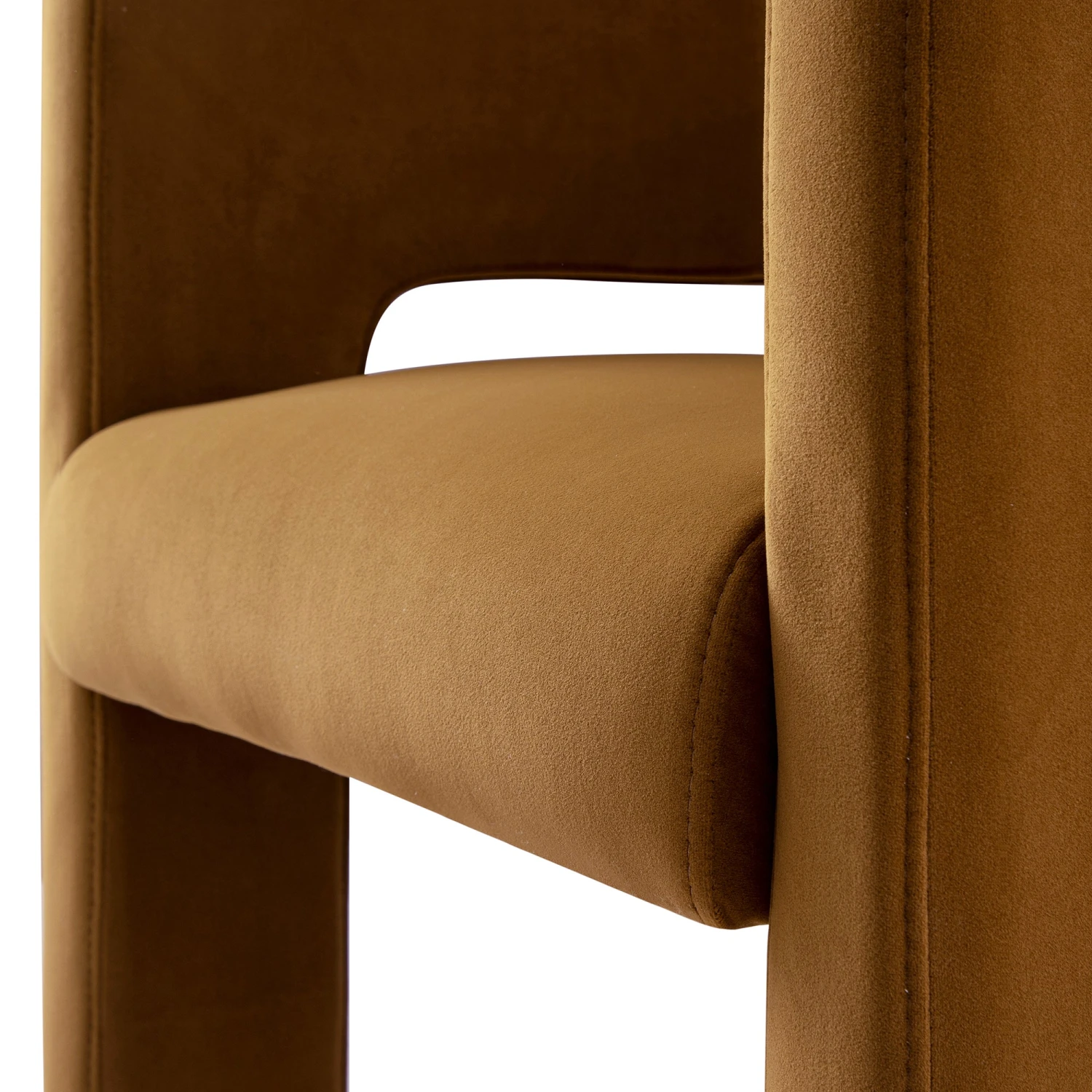 Greenwich Cinnamon Velvet Dining Chair 14 Greenwich Cinnamon Velvet Dining Chair - Image 14