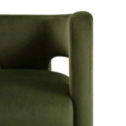 Greenwich Moss Green Velvet Dining Chair -Daals DCH 2159 MOSS VEL detail2