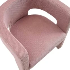 Greenwich Dusty Pink Corduroy Dining Chair -Daals DCH 2159 PINK CORD detail1