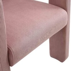 Greenwich Dusty Pink Corduroy Dining Chair -Daals DCH 2159 PINK CORD detail4