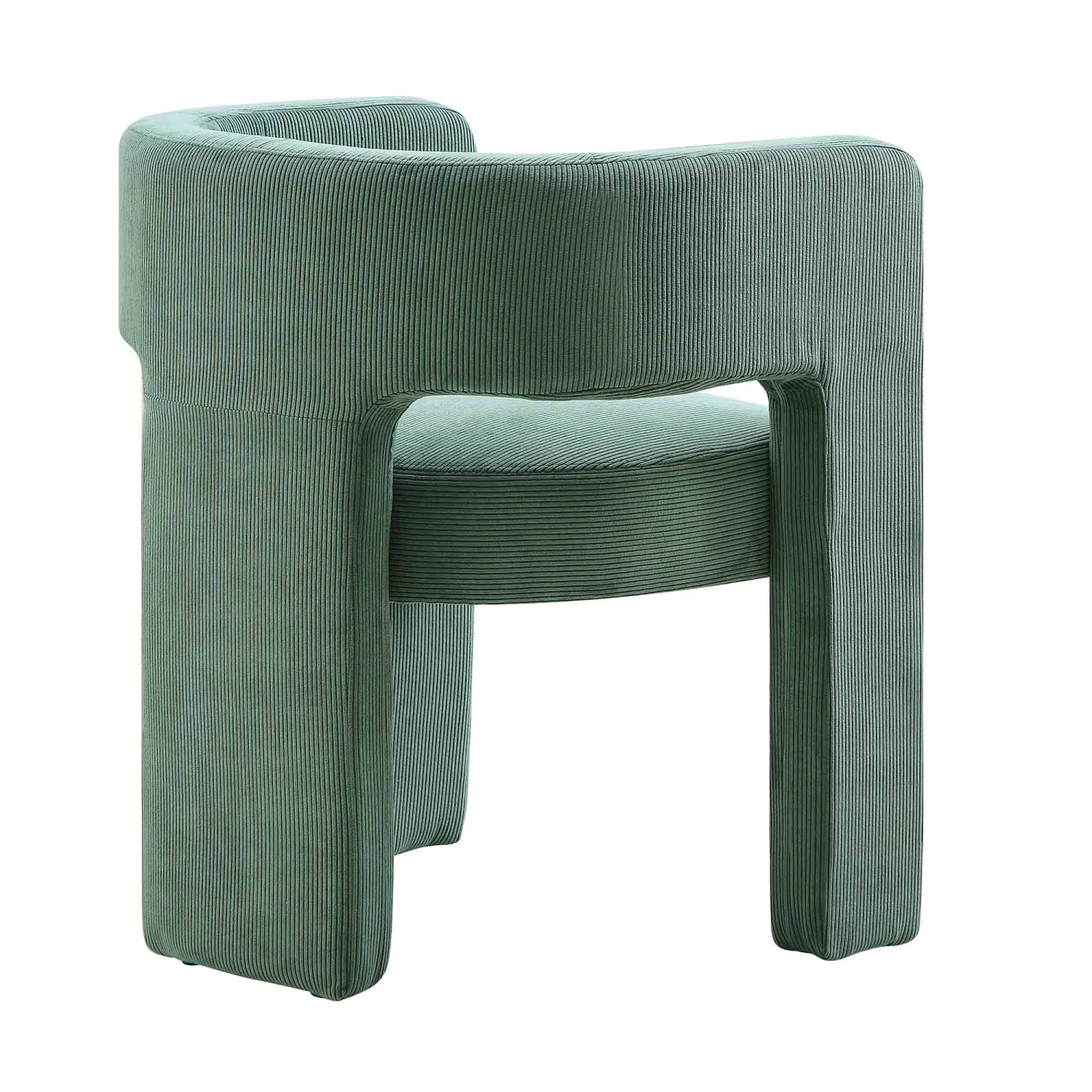 Greenwich Sage Green Corduroy Dining Chair 7 Greenwich Sage Green Corduroy Dining Chair - Image 7