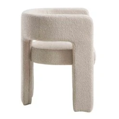 Greenwich Light Taupe Boucle Dining Chair -Daals DCH 2159 TAUPE BOUCLE WB3