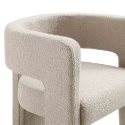 Greenwich Light Taupe Boucle Dining Chair -Daals DCH 2159 TAUPE BOUCLE detail3