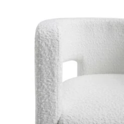 Greenwich White Boucle Dining Chair -Daals DCH 2159 WHITE BOUCLE detail4