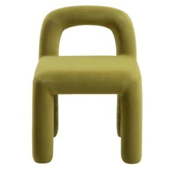 Libby Olive Green Velvet Dining Chair -Daals DCH 2160 OLIVE VEL WB2