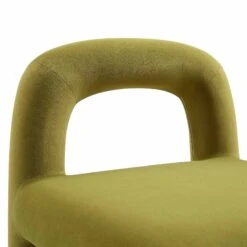 Libby Olive Green Velvet Dining Chair -Daals DCH 2160 OLIVE VEL detail2