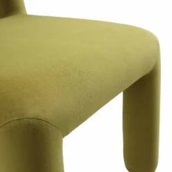 Libby Olive Green Velvet Dining Chair -Daals DCH 2160 OLIVE VEL detail3