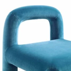 Libby Air Force Blue Velvet Dining Chair -Daals DCH 2160 PETROL VEL detail2