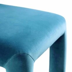 Libby Air Force Blue Velvet Dining Chair -Daals DCH 2160 PETROL VEL detail4