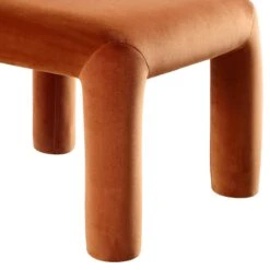 Libby Rust Velvet Dining Chair 20 Libby Rust Velvet Dining Chair -Daals DCH 2160 RUST VEL detail3