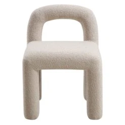 Libby Light Taupe Boucle Dining Chair 14 Libby Light Taupe Boucle Dining Chair -Daals DCH 2160 TAUPE BOUCLE WB2