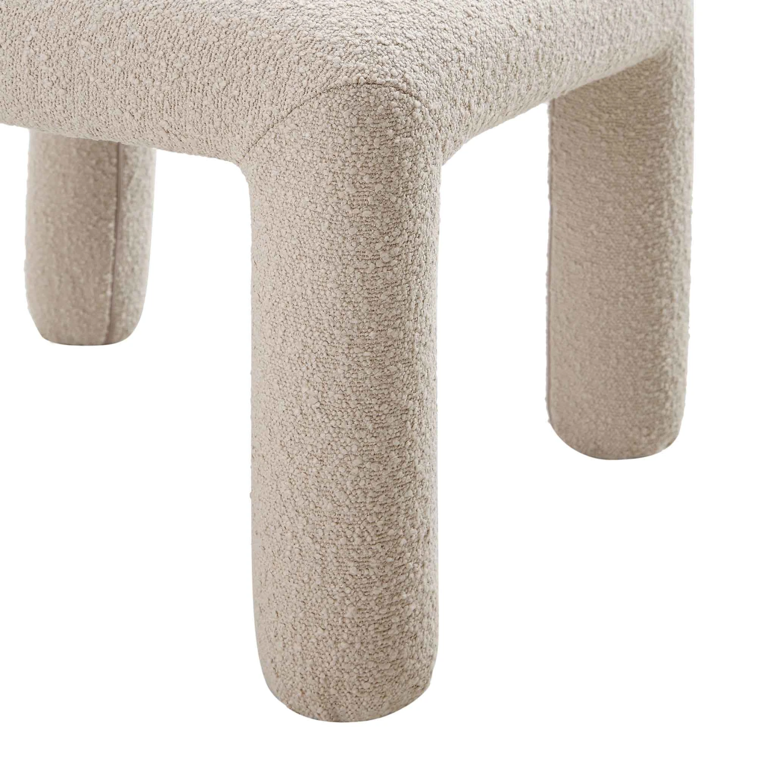 Libby Light Taupe Boucle Dining Chair 11 Libby Light Taupe Boucle Dining Chair - Image 11