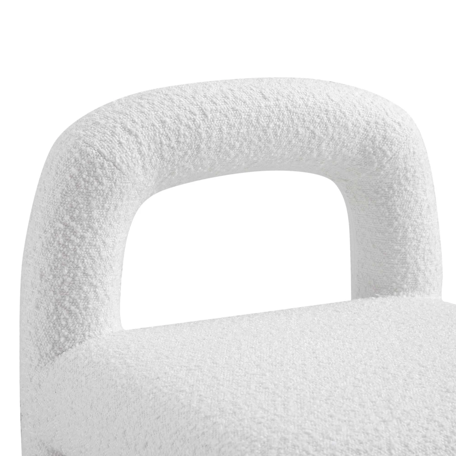 Libby White Boucle Dining Chair 9 Libby White Boucle Dining Chair - Image 9