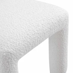 Libby White Boucle Dining Chair 21 Libby White Boucle Dining Chair -Daals DCH 2160 WHITE BOUCLE detail4