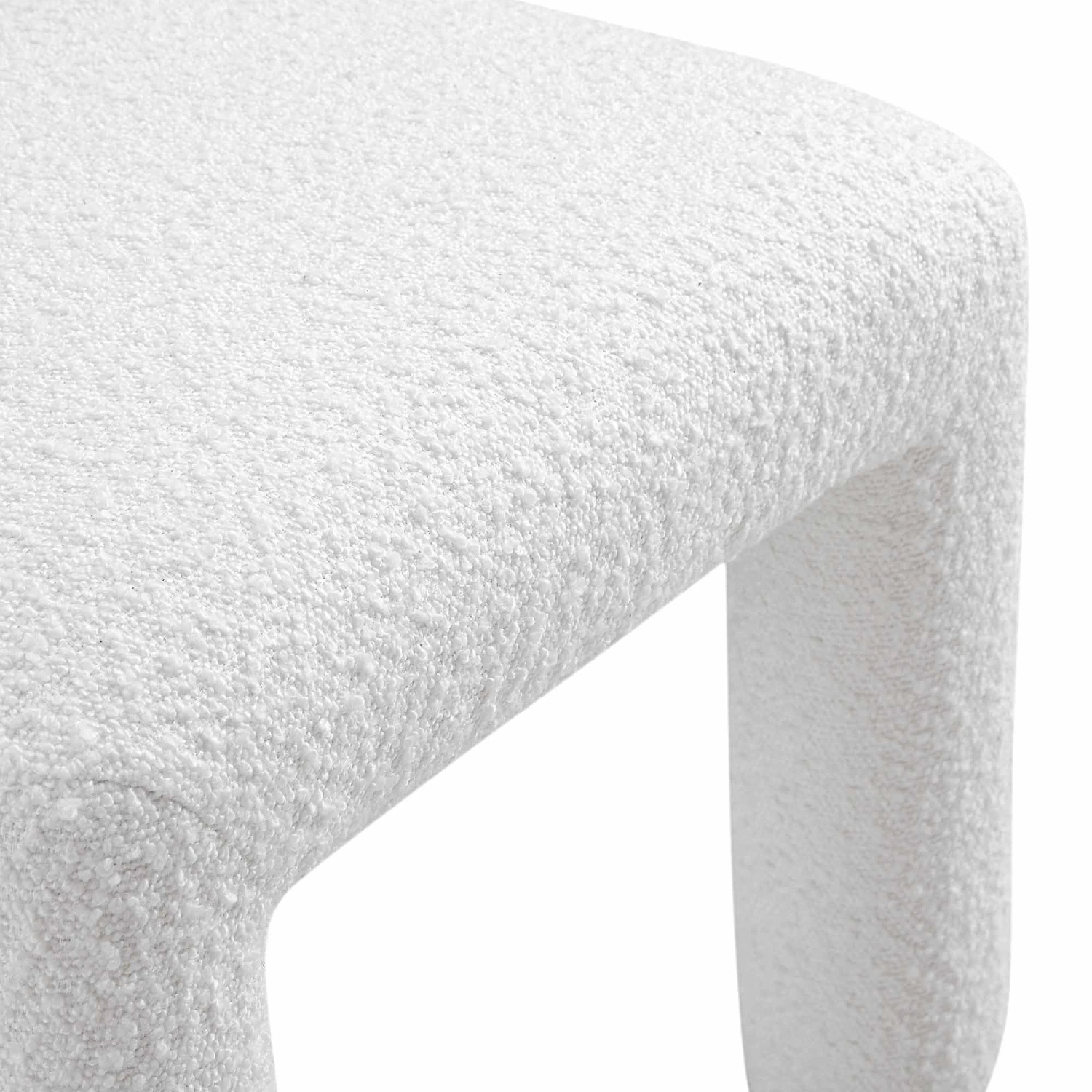 Libby White Boucle Dining Chair 11 Libby White Boucle Dining Chair - Image 11